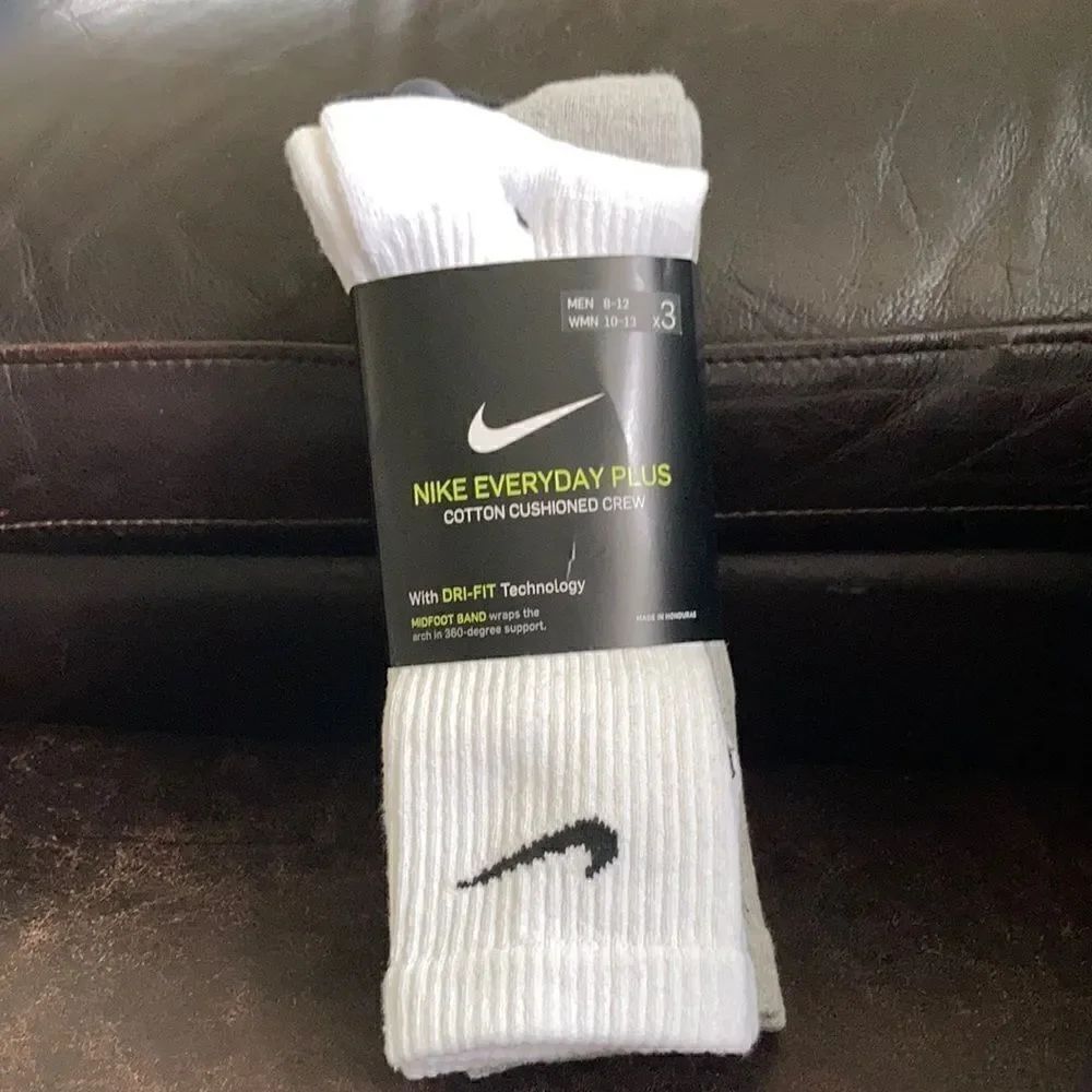 Nike Everyday Plus Cotton Cushioned Crew 3pk